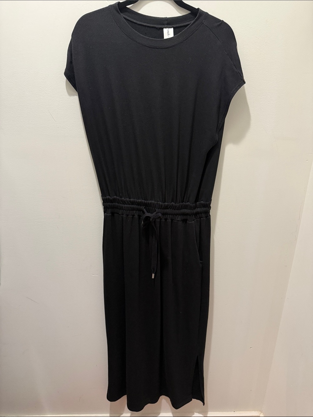 Smash + Tess elevate on the go maxi dress in midnight black in size small